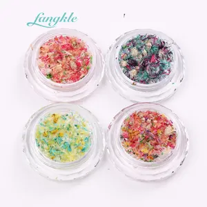 Fangkle Hotselling Wholesale nail designs stickers dried nail flower for nail art decoration