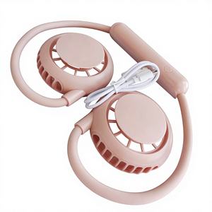 Ventilador Portátil Recargable de Cuello con <span class=keywords><strong>Manguera</strong></span> de Goma Resistente a Alta Presión y Lámpara de Escritorio Personalizable - Product Image 1