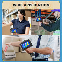 Impresora de Inyección de Tinta Portátil Wiseprint HP-WP127 Pro Mate, Máquina de Codificación Portátil, Control por Botones, Impresora a Batería