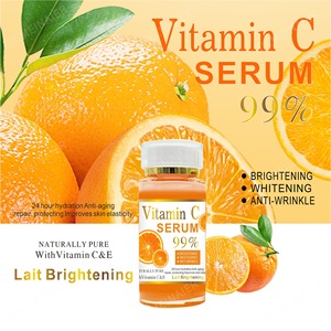 Vitamine C pour le blanchiment des pores anti-âge bio anti-acné pour l'acide hyaluronique Sérum liquide pour le visage sans huile pour réparation en profondeur - Product Image 2