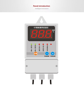 Hanging Roller Greenhouse LED <b>Thermostat</b> | Model 150 GS Automatic Intelligent Ventilation Temperature <b>Controller</b> 150 Hanging Rol - Product Image 3