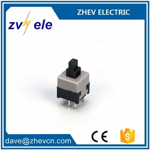 Button Switch 8.5x8.5MM 6 Pin ROHS Tact Switch With Normal Open Self Locking Push Button Switch