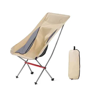Wholesale Outdoor Lightweight Folding Beach Chairs Outdoor Knit Webbed Camping Chair
