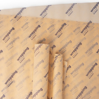 High Quality Wholesale Gold Brand Tissue Paper Packaging Custom Packing Paper Printed Wrapping Paper for Gifts