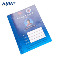 Cuaderno Escolar de Ghana A4, 96 Páginas, Rayado de 8mm, para Programa Educativo Gubernamental, Suministro al por Mayor
