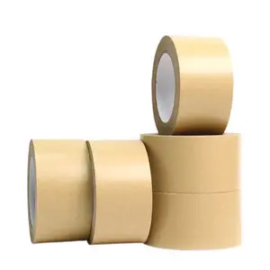 Branded Kraft Brand Paper Biodegradable Brown 50Mm 2 Inch Packing Colored Craft Tape