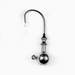 Crochets de gabarit mustad en acier à haute teneur en carbone appâts durs bon marché balle ronde tête de plomb gabarit leurre gabarit d'eau salée - Product Image 2