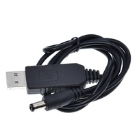 Transformateur USB vers DC 5V à 8.4V 9V 12V 1000ma boost Converter Power USB Cable 5.5*2.1mm pour Router LED Strip Light