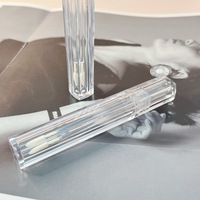 Tube carré transparent en plastique solide vide pour gloss à lèvres/mousse à lèvres, correcteur liquide, gloss repulpant – Emballage personnalisé