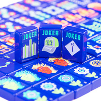 Set Mahjong Mewah Melamin Modern Seri Motor City 2026, Ubin Berukir Dua Sisi, Poles Berkilau, Premium, Kustom untuk Kasino dan Perjudian