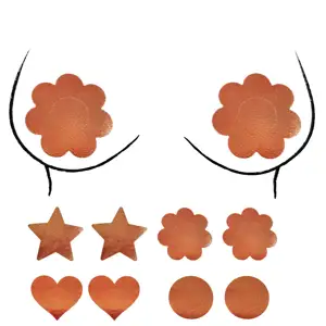 High Quality Girls Sexy Nipple Cover Comfortable Nipple Pasties Sexy Wholesale Multi Shapes Fashion Breast Pasties For Women