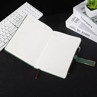 Agenda professionnel A5 en cuir PU avec fermeture magnétique et reliure cousue pour la documentation d'entreprise et les voyages