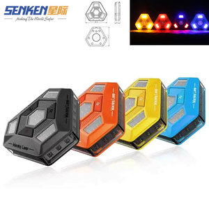 Lámparas Estroboscópicas Inalámbricas SENKEN para Motocicleta, Recargables Magnéticas, Señalización <span class=keywords><strong>de</strong></span> Advertencia LED, Luz <span class=keywords><strong>de</strong></span> Tráfico - Product Image 1