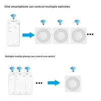 Module d'interrupteur intelligent Zigbee SLS 1 Gang 16A, pas besoin de neutre, contrôle de l'éclairage de l'automatisation domestique sans fil