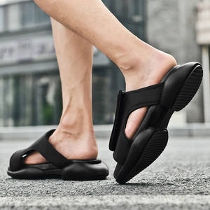 2023 vente en gros mode <span class=keywords><strong>pas</strong></span> <span class=keywords><strong>cher</strong></span> hommes été plage sandales en plein air curseur pantoufle garçons tongs EVA chaussures homme pantoufles - Product Image 6