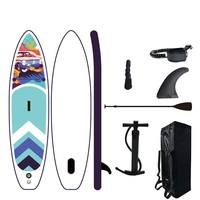 Planche à pagaie gonflable double couche, SUP, planche de surf durable, ISUP pour les sports nautiques d'été, adapté aux débutants