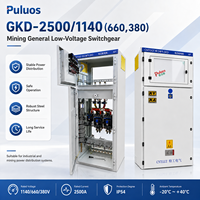 Armoire d'alimentation principale minière Puluos GKD-2500 2500A avec boîtier métallique pour la distribution électrique industrielle