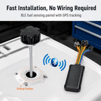 Système de suivi GPS 4G avec capteur de carburant BLE, suivi en temps réel, prise en charge de la plateforme cloud