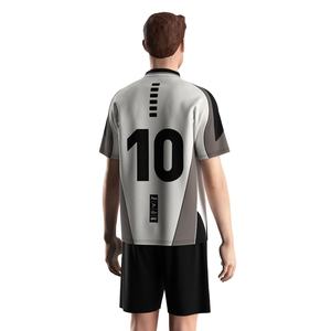 Camiseta de Fútbol con Cuello Polo y Corte en V, con Tecnología de Secado Rápido, Transpirable y Opciones de Material Personalizadas para Partidos de Fin de Semana - Product Image 4