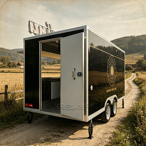 Outdoor Coffee Trailer USA Pizza Food Truck Customized Dessert CE Catering <b>Cart</b> - Product Image 6