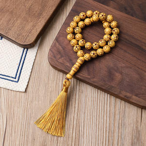 Pulsera de Oración Musulmana <span class=keywords><strong>Tasbih</strong></span> de 33 Cuentas, Borla Acrílica de 10 mm, Joyería Religiosa, Regalo para Hombres y Mujeres para Bautizos y Aniversarios - Product Image 2