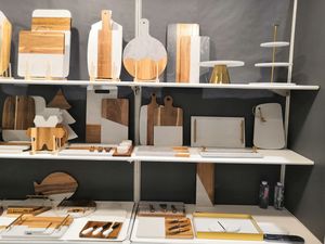 Tabla de Cortar y Tabla de Quesos Redonda Grande de Acacia Natural <span class=keywords><strong>COSEN</strong></span>, Reutilizable, Ecológica, No Tóxica, para Cocina - Product Image 6