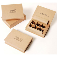 Boîte d'emballage de barre de chocolat pliable avec logo personnalisé Boîte à bonbons de qualité alimentaire en or de luxe avec revêtement UV et gaufrage
