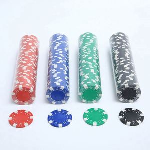 Fichas de Póker con Diseño de Corona Personalizado, Núcleo de Hierro, Impresión Digital, Fichas de Juego de Casino Personalizadas y Regalos Promocionales - Product Image 3