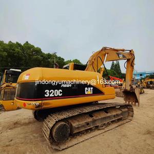 ผลิตในญี่ปุ่น รถขุดไฮดรอลิกมือสอง 20 ตัน รถขุดตีนตะขาบ Caterpillar Cat 320C มือสอง - Product Image 2
