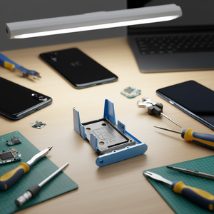 ถาดใส่ซิมการ์ดออปโป้สำหรับรีโน 6 โปรสีน้ำเงินอะไหล่ทดแทน - Product Image 3