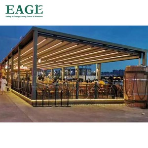 Design moderno elettrico retrattile tenda da sole per uso esterno con triangolo tetto modanatura per Sunrooms & case di vetro - Product Image 5