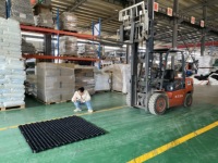 Grille de renforcement de sol robuste, perméable, pour pavage de gravier, systèmes de stabilisation de pavés pour allées