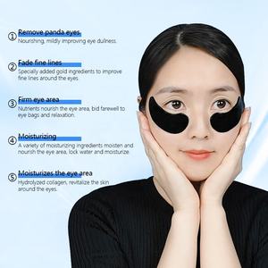Vente en gros de coussinets végétaliens en <span class=keywords><strong>gel</strong></span> pour les yeux au thé vert, patch en cristal de collagène aux algues <span class=keywords><strong>OEM</strong></span> personnalisé coréen soins de la peau masque pour les yeux noirs à la boue des mers profondes - Product Image 3