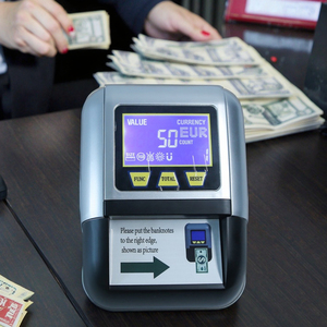 Détecteur de devises multifonction N18 avec compteur de billets à 4 fonctions de détection et construction en plastique pour USD et <span class=keywords><strong>EUR</strong></span> - Product Image 2