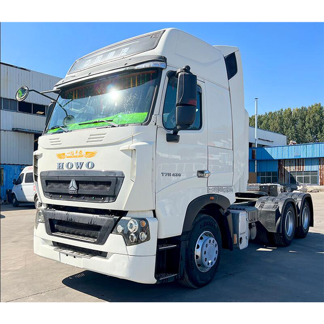 HOWO 6X4 Tractor Truck 10 Wheel Sinotruk 371-420HP Euro2/3 Prime Mover Used HOWO A7 NX T7h Tractor Truck