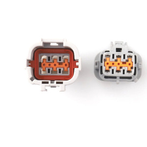Conector Impermeable de 6 Pines para Nissan Teana, Enchufe de Faro Delantero de Plástico Blanco IP20, Terminal Macho y Hembra - Product Image 4