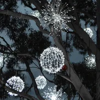 Boule de noël 3d à Motif sphérique pour la décoration extérieure de l'arbre