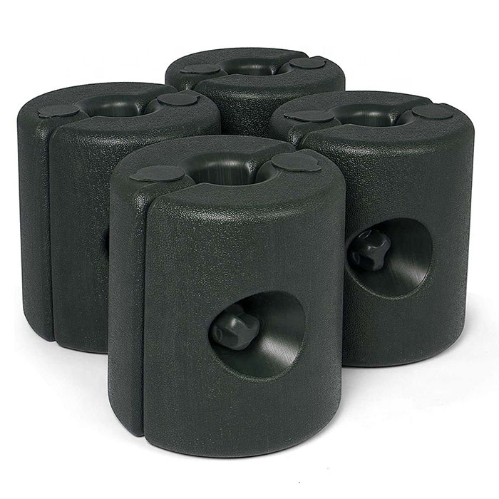 4 шт. пластиковая беседка для ног весов полюс песок основание ноги якорь для шатра партии палатки