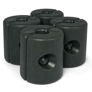 4 Buah Tiang Berat Kaki <span class=keywords><strong>Gazebo</strong></span> Plastik, Jangkar Kaki Dasar Pasir untuk Tenda Pesta Marquee - Product Image 1