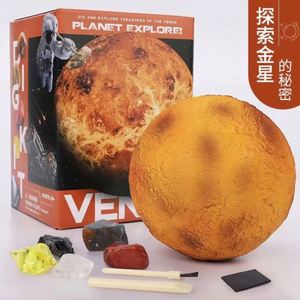 Kit de Exploración del Planeta Tierra, Juguete del Sistema Solar, Arqueología Minera con 4 Gemas Auténticas para Excavar - Product Image 4