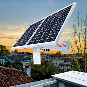 Colin 60W Outdoor Mono Panel Hot Sales 30AH 333WH DC24V DC5V DC12V for <strong>Wifi</strong> <strong>CCTV</strong> 4G Camera 4G Router 4G Network Converter - Product Image 1