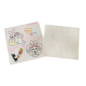 Impresión de etiqueta personalizada de fábrica diversos tipo de beso de la etiqueta engomada del corte hecho en China - Product Image 3