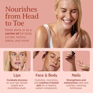 100% Pure Abrikozenpitolie voor huid, gezicht, haar, zeepmaken, massage, draagolie voor etherische oliën - Product Image 5