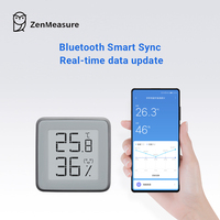ZenMeasure pour 5.0 Moniteur de température et d'humidité portable d'intérieur Haute précision Thermo-hygromètre ABS PC PMMA 1 an