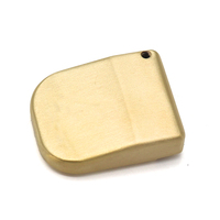 Bloc de support de base en laiton bronze personnalisé en usine de service CNC OEM