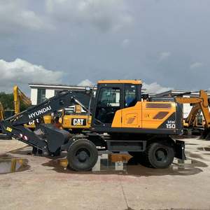 Excavadora de Ruedas Mediana HYUNDAI HW150, Marca China de Gran Venta, Alta Calidad con Precio de Fábrica - Product Image 2