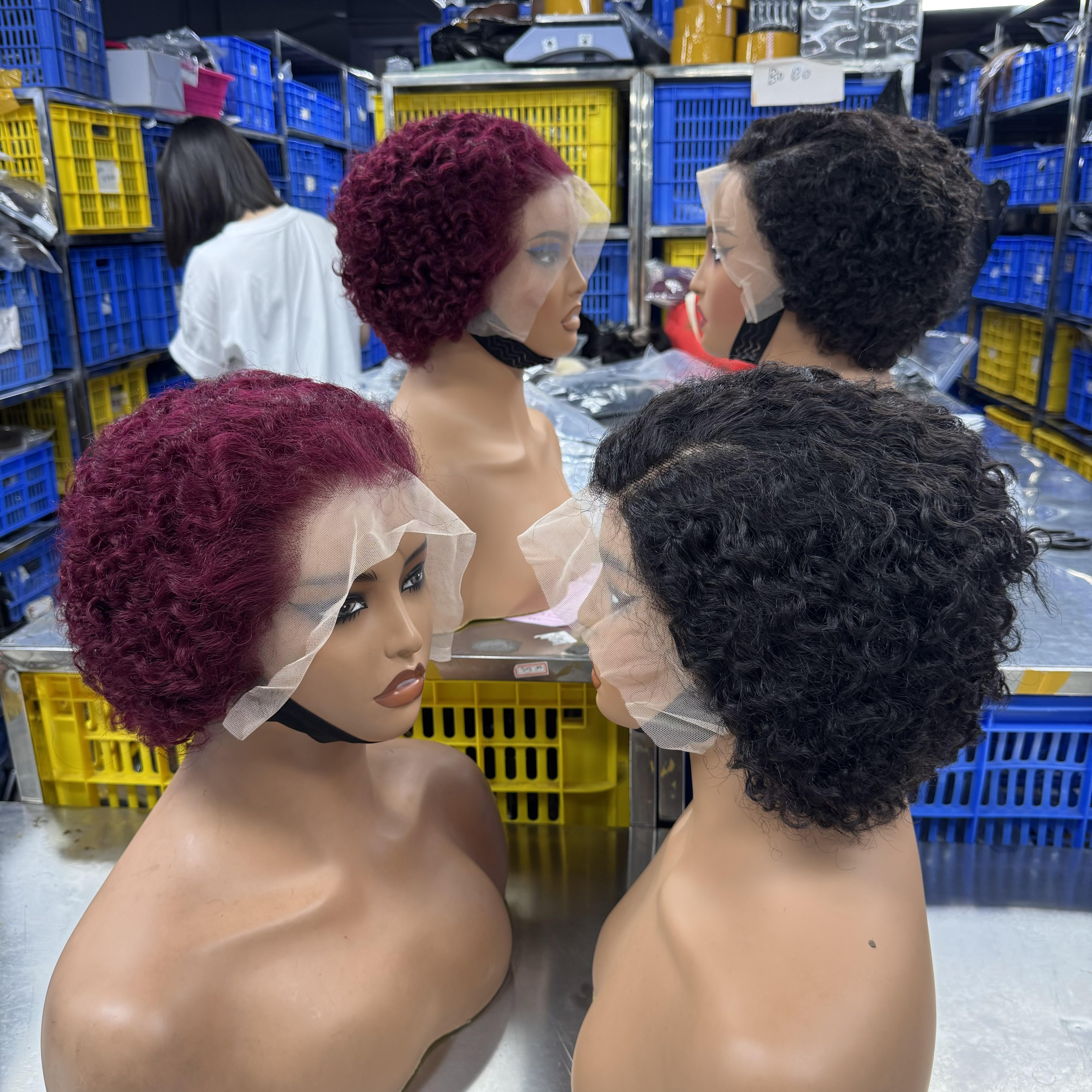 Perruque bouclée de lutin