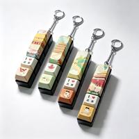 Custom Switch Keycap Keychain with Logo Design DIY Keyboard Keychain for Stress Relief Acrylic Keycap Customize