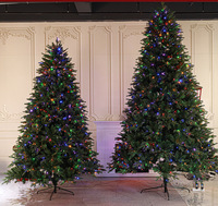 Sapin de Noël géant de qualité supérieure de 12 pieds sapin de Noël artificiel de luxe moderne à vendre