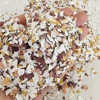 Fabricant de flocons de mica décoratifs en gros Revêtement de sol époxy Flocons de mica naturel Flocons époxy de couleurs mélangées